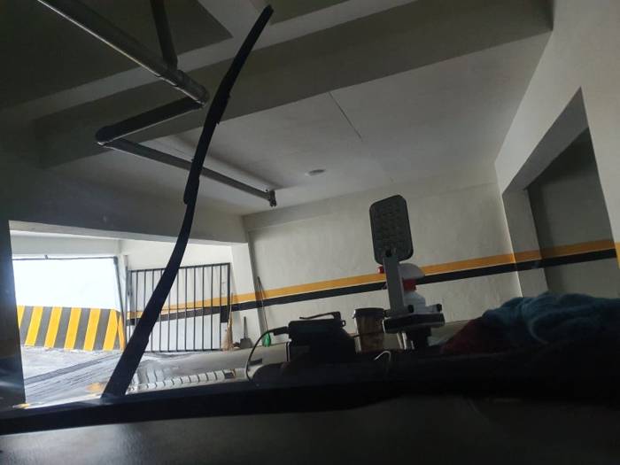 닛산 알티마 앞유리 롱크랙 복원 후